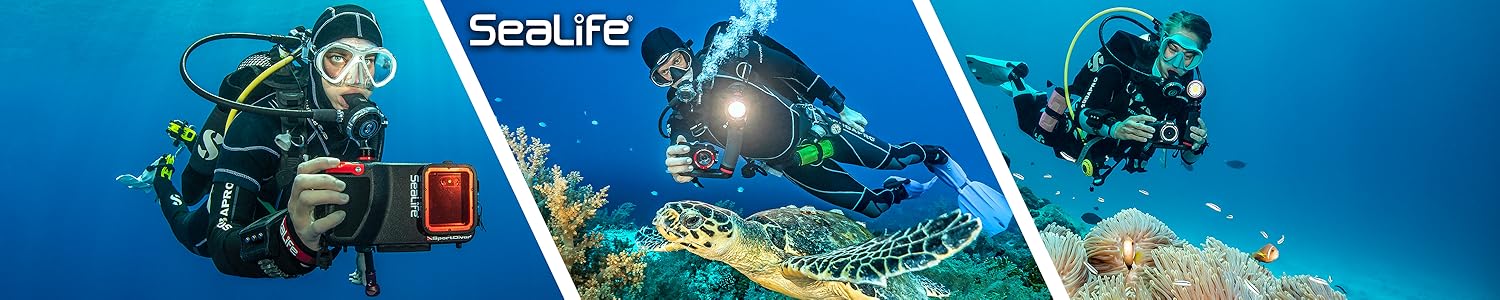 SeaLife Comparte todas tus aventuras bajo el agua.