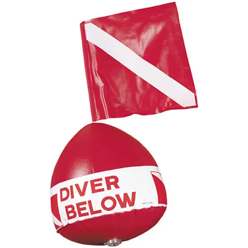 Vinyl Inflatable Float w/ Dive Flag - DF67